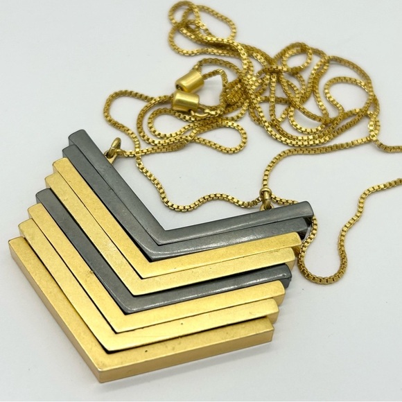 Madewell Arrowstack Pendant Necklace - Picture 2 of 3